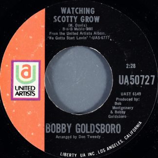 Bobby Goldsboro – Watching Scotty Grow / Water Color Days (7" Vinyl)