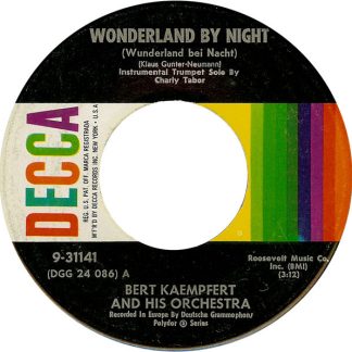 Bert Kaempfert And His Orchestra – Wonderland By Night (Wunderland Bei Nacht)/Dreaming The Blues (7" Vinyl)