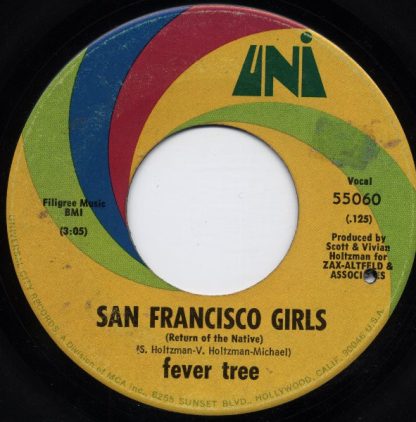 Fever Tree – San Francisco Girls / Come With Me (7" Vinyl)
