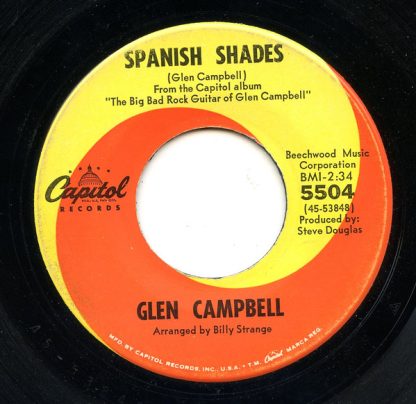 Glen Campbell – Spanish Shades / The Universal Soldier (7" Vinyl)