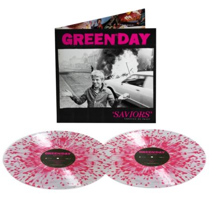 Green Day - Saviors [Explicit Content] (Parental Advisory Explicit Lyrics, Indie Exclusive, Deluxe Edition, Clear Vinyl, Pink)
