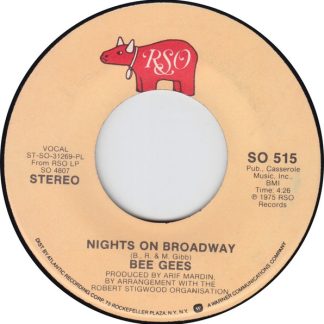 Bee Gees – Nights On Broadway/ Edge Of The Universe (7" Vinyl)