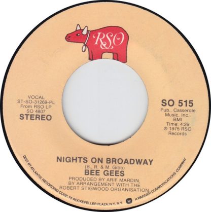 Bee Gees – Nights On Broadway/ Edge Of The Universe (7" Vinyl)