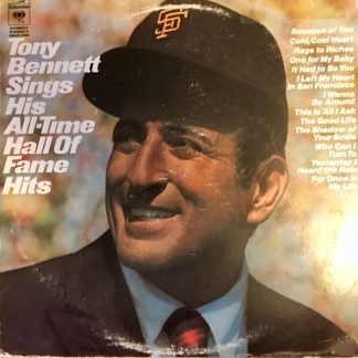 Tony Bennett – Sings His All-Time Hall Of Fame Hits (Vinyl)