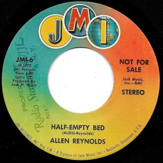 Allen Reynolds – Half-Empty Bed (7" Vinyl Promo)