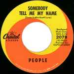 People – I Love You / Somebody Tell Me My Name (7" Vinyl)