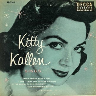 Kitty Kallen – Little Things Mean A Lot (7" Vinyl EP)