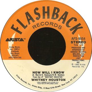 Whitney Houston – How Will I Know / Greatest Love Of All (7")