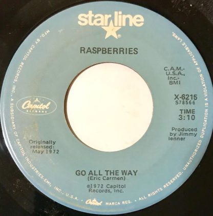 Raspberries – Go All The Way / Tonight (7" Vinyl)