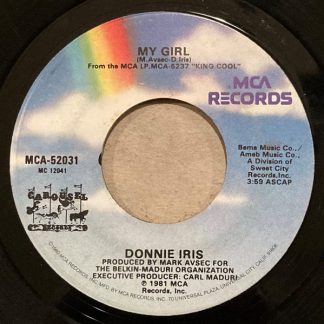 Donnie Iris – My Girl / The Last To Know (7" Vinyl)
