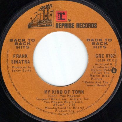Frank Sinatra – My Kind Of Town / That's Life (7" Vinyl)