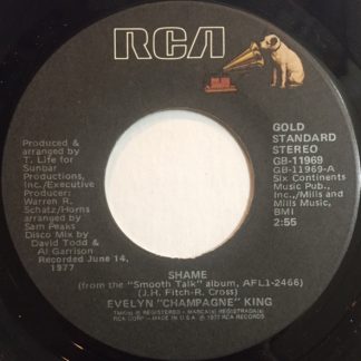 Evelyn "Champagne" King* – Shame / I Don't Know If It's Right