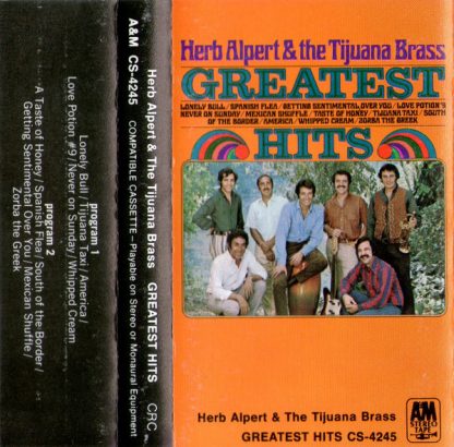 Herb Alpert & The Tijuana Brass – Greatest Hits (Cassette)