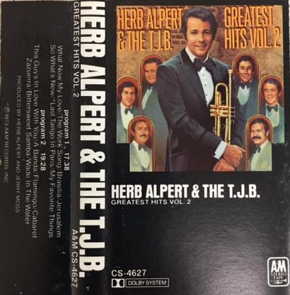 Herb Alpert & The T.J.B. – Greatest Hits Vol. 2 (Cassette)