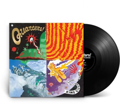 King Gizzard and the Lizard Wizard - Quarters (180 Gram Vinyl, Recycled / Recyclable, Gold Foil O-Ring / Jacket)