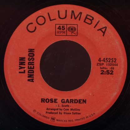 Lynn Anderson – Rose Garden / Nothing Between Us (7" Vinyl)