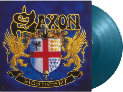 Saxon - Lionheart (Limited Edition, 180 Gram Vinyl, Colored Vinyl, Aqua, Holland - Import)