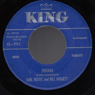 Earl Bostic And Bill Doggett – Indiana / Bubbins Rock (7" Vinyl)
