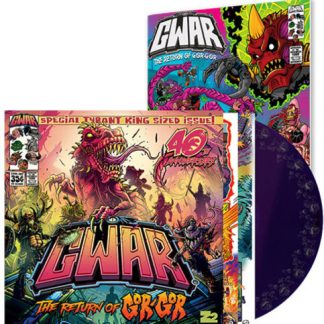 GWAR - The Return of Gor Gor (Clear Vinyl, Purple, 180 Gram Vinyl, Comic Book, Etched)
