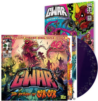 GWAR - The Return of Gor Gor (Clear Vinyl, Purple, 180 Gram Vinyl, Comic Book, Etched)