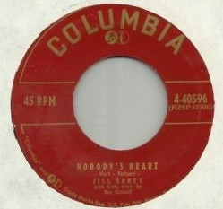Jill Corey – Cry Me A River / Nobody's Heart (7" Vinyl)