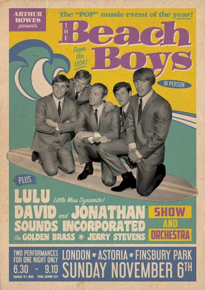 Beach Boys | London | Music (Poster)