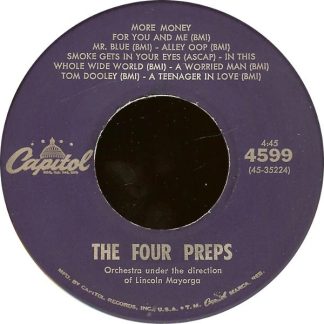 Four Preps, The – More Money For You And Me / Swing Down Chariot (7" Vinyl)