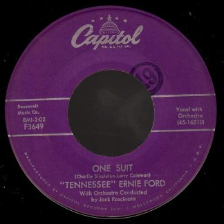 Tennessee Ernie Ford – One Suit / The Watermelon Song (7" Vinyl)