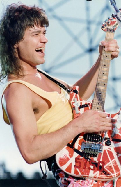 Van Halen | Guitar Live Color (Poster)