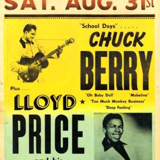Chuck Berry & Lloyd Price (Poster)