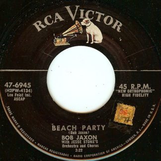 Bob Jaxon – Beach Party/I'm Hangin' Around (7" Vinyl)