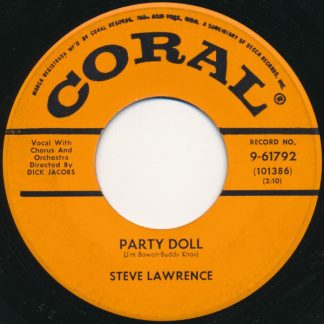 Steve Lawrence – Party Doll/(The Bad Donkey) Pum-Pa-Lum (7" Vinyl)