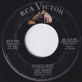 Lou Monte – Angelique / Lazy Mary (7" Vinyl)