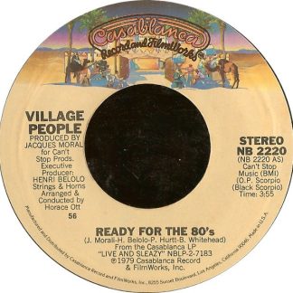 Village People – Ready For The 80's/Sleazy (7" Vinyl)