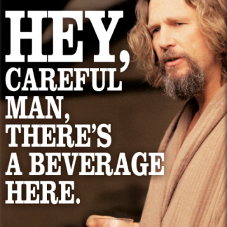 Big Lebowski, The - Beverage (Magnet)
