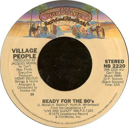 Village People – Ready For The 80's/Sleazy (7" Vinyl)