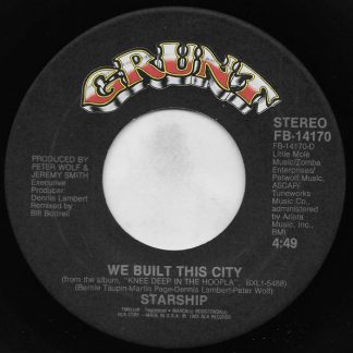 Starship – We Built This City / Private Room (Instrumental (7" Vinyl)