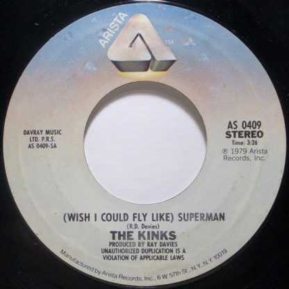 Kinks, The – (Wish I Could Fly Like) Superman/Low Budget (7" Vinyl)