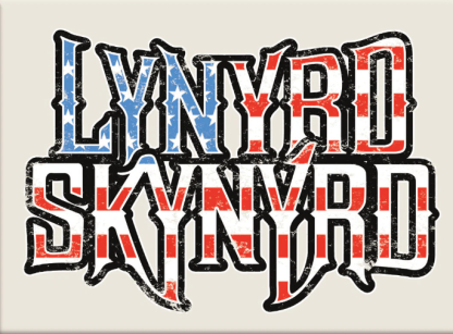 Lynyrd Skynyrd - Flag (Magnet)