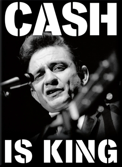 Johnny Cash - King (Magnet)