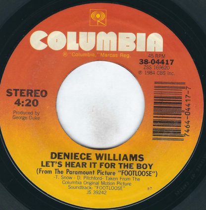 Deniece Williams – Let's Hear It For The Boy (7" Vinyl)