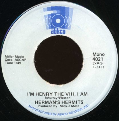 Herman's Hermits – I'm Henry VIII, I Am / Mrs. Brown You've Got A Lovely Daughter (7" Vinyl)