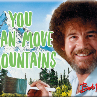 Bob Ross - Mountains (Magnet)