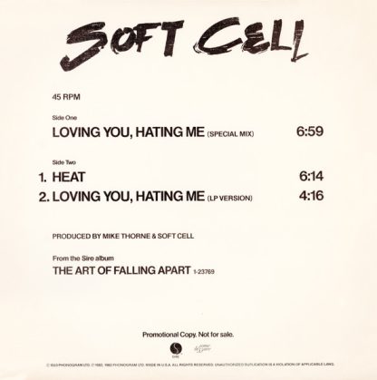 Soft Cell – Loving You, Hating Me (Vinyl)