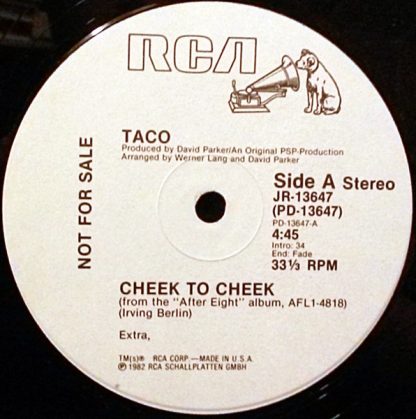 Taco – Cheek To Cheek (Vinyl)