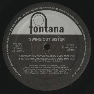 Swing Out Sister – Notgonnachange (Vinyl)
