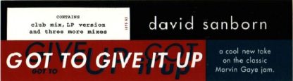 David Sanborn – Got To Give It Up (Vinyl)