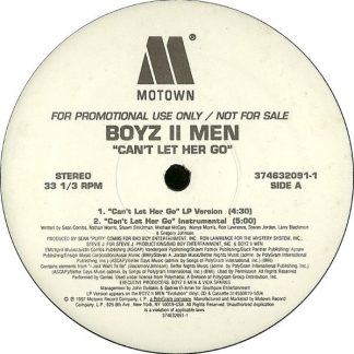 Boyz II Men – Can't Let Her Go (Vinyl)