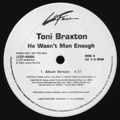 Toni Braxton – He Wasn't Man Enough (Vinyl)
