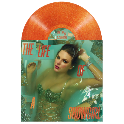 Taylor Swift - The Life of a Showgirl (Sweat and Vanilla Perfume Portofino Orange Glitter Vinyl) *Pre-Order*